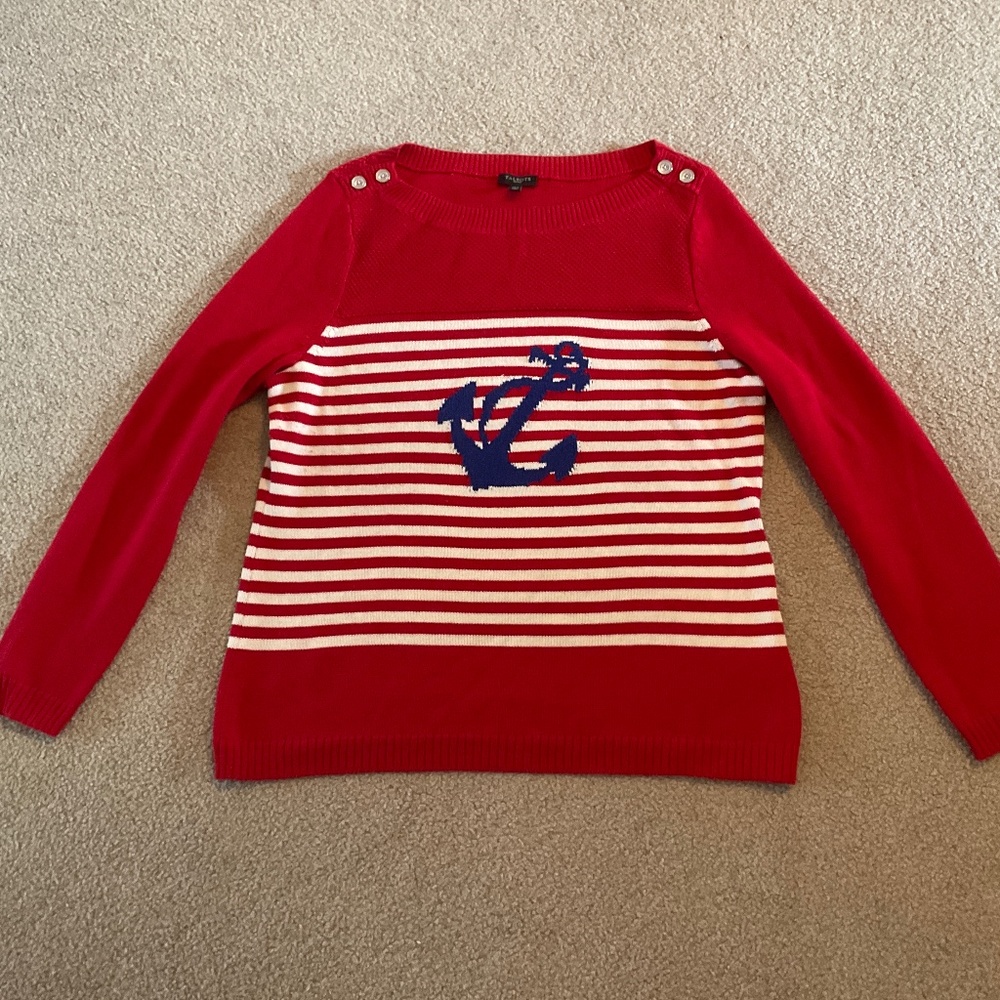 size XLP, bust up to 40” inches, new condition, anchor ⚓️ vibes sweater - Picture 5 of 7